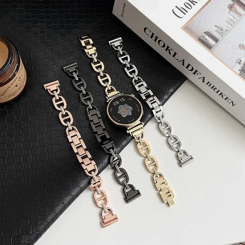 18mm 20mm Stainless Steel Band for Huei GT5 Pro 42mm 46mm GT4/5 41mm Wen Str For Samsung Galaxy 7 6 5 4 44mm 40mm watchband Y250712