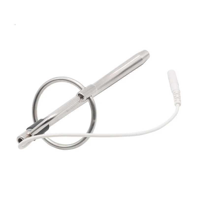 Electro Shock Penis Plug Urethral Sound Dilator Catheter Penis Stimulation Masturbation Rod Catheters Sounds Sex Toys For Men W250712