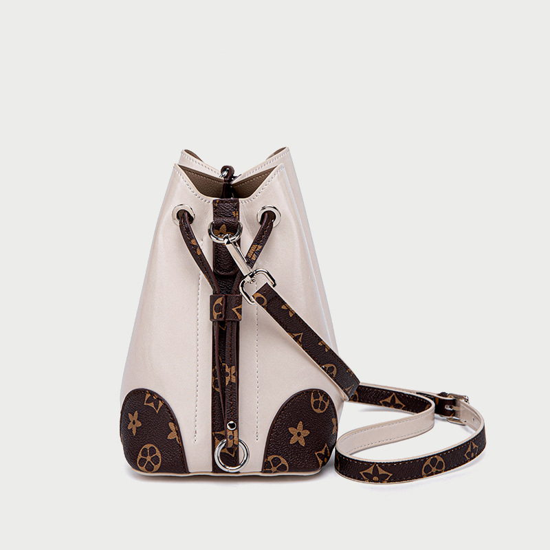 Designer Shoulder free shipping 2025 new fashion casual large capacity crossbody bucket bag for woman