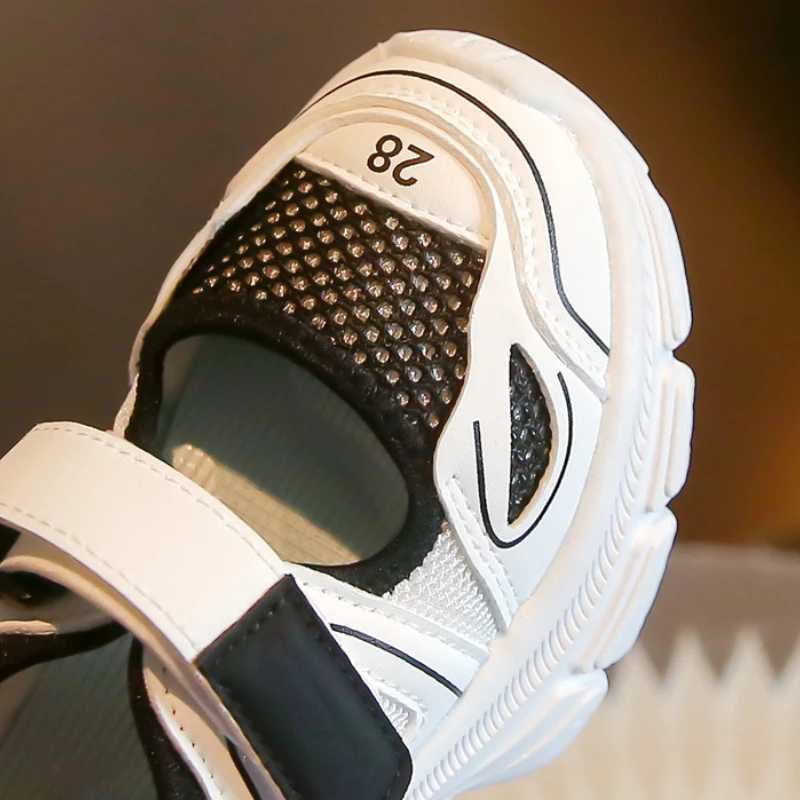 Summer Sneakers Kid New Fashion Breathable Sneaker Girl Versatile Comfort Soft Girl Shoe Anti Slip Retro Simple Boy Casual Shoes XJ250712