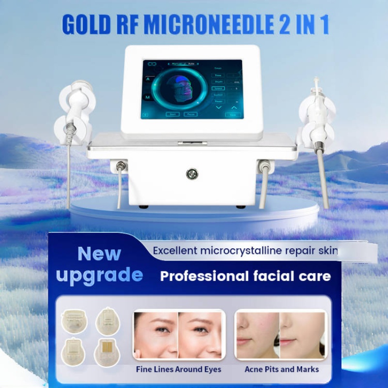 2025 NEW RF Microneedle Beauty Machine Microneedling Stretch Mark Remover Fractional Micro Needling