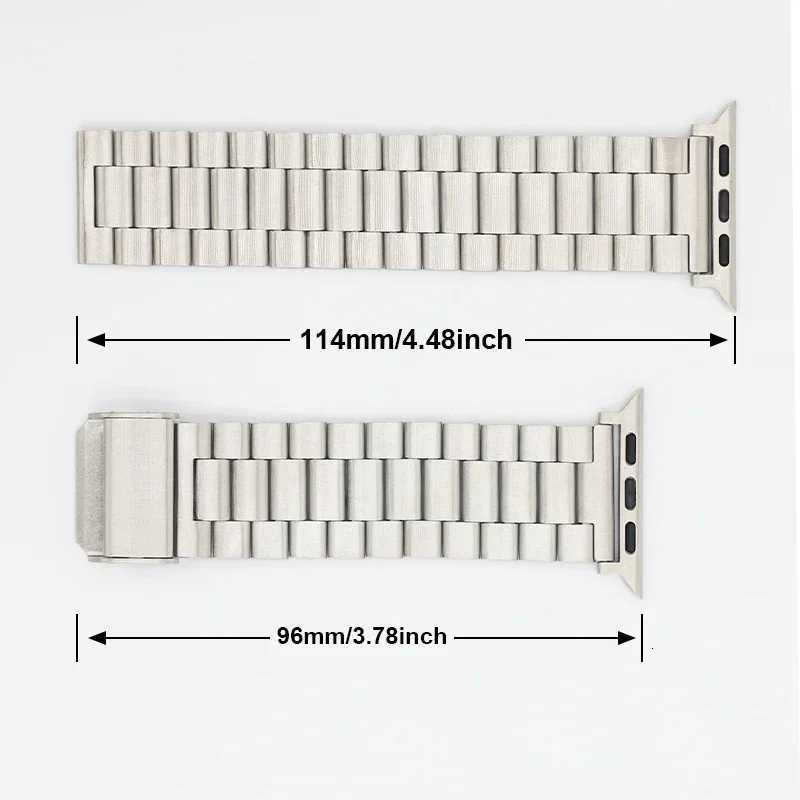Stainless Steel Strap for Ple Band 45mm 41mm 42mm 46mm 40mm 44mm Tra 49mm Bracelet for I Series 10 9 8 7 6 5 SE 4 watchband Y250712