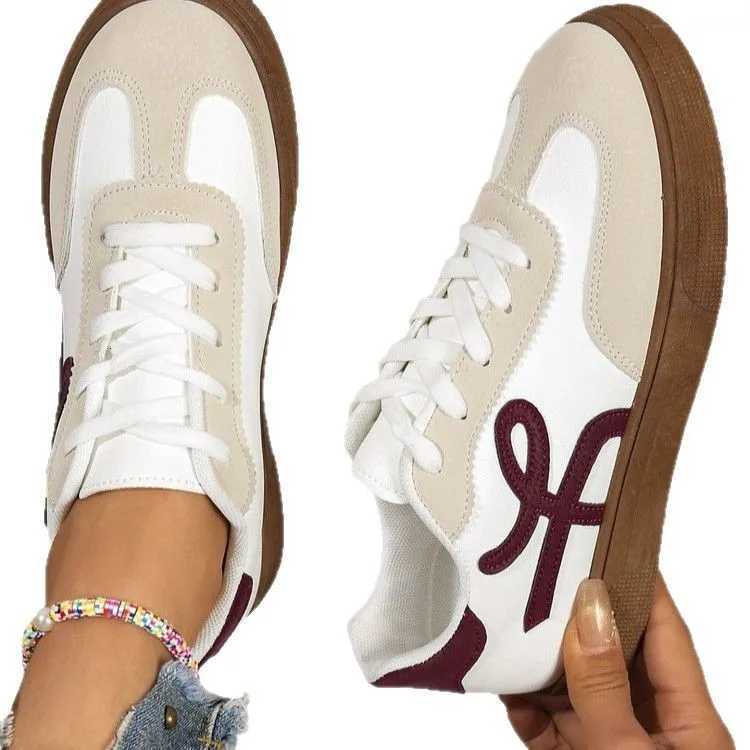 2025 Womens Shoes Summer Thick Sole Brown Spring Autumn Breathable Platform Tennis Shoes for Women Trend Round Toe Female Casual Sneakers XJ250712