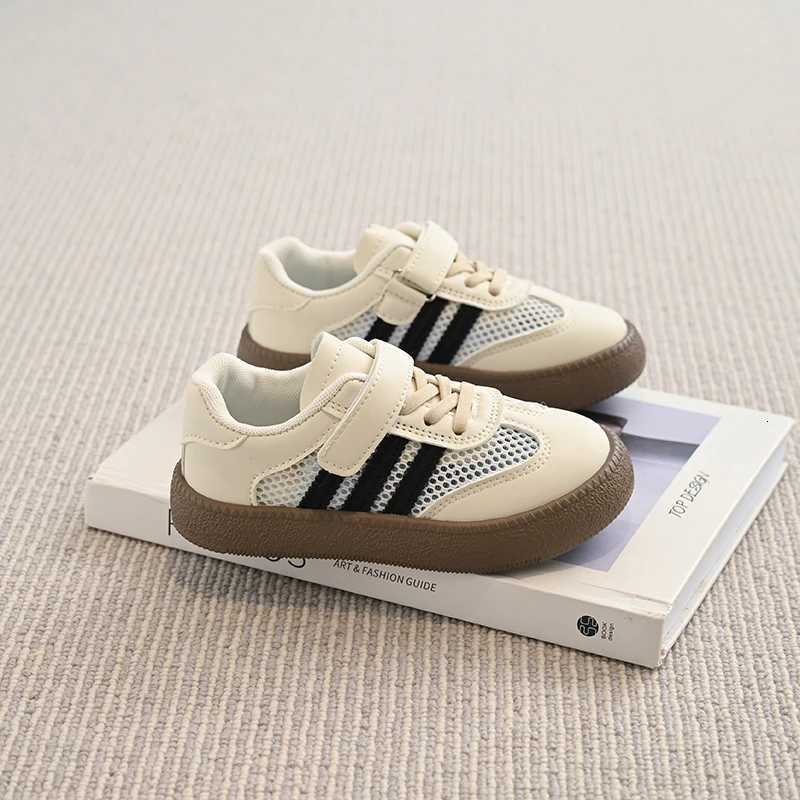 Children Casual Shoes for Girls Boys 2025 Summer New Fashion Korean Style Soft Bottom Anti-slippery Chic Air-mesh Baby Walking Shoes XJ250712
