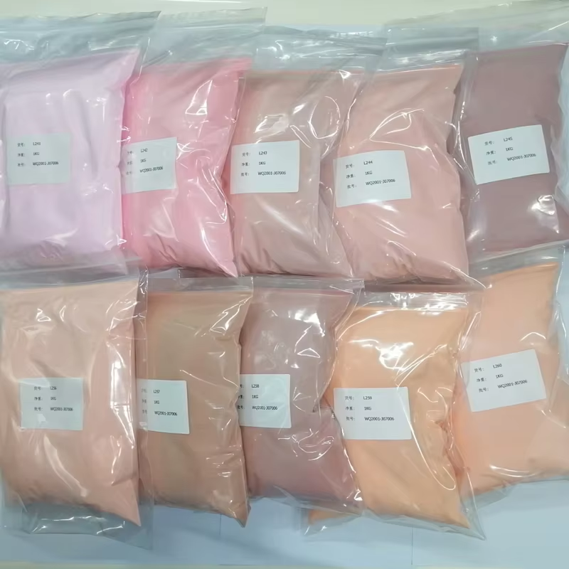 Professional Nude Nail Crystal Acrylic Powder Bulk EMA Crystal Nail Pigment Polymer Acrylic Powder
