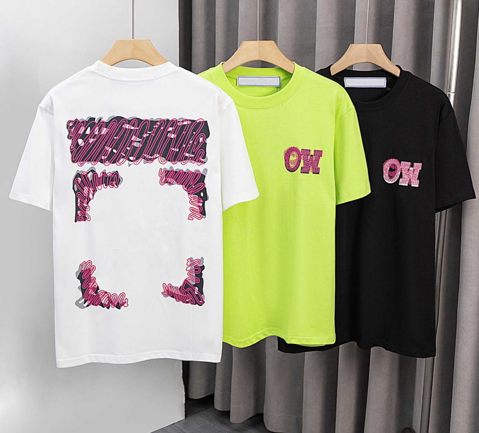 Men's T-shirt designer T-shirt summer fashion Paris brand sticker fabric letter printing 100% pure cotton high-end luxury casual couple loose men M-3XL