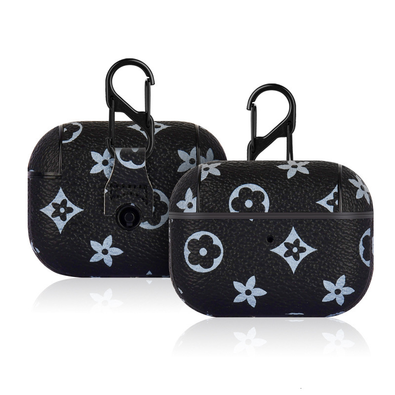 Compatible Apple Bluetooth Earphone Leather Case Pattern Earphone Luffy Brand Protective Case 250712