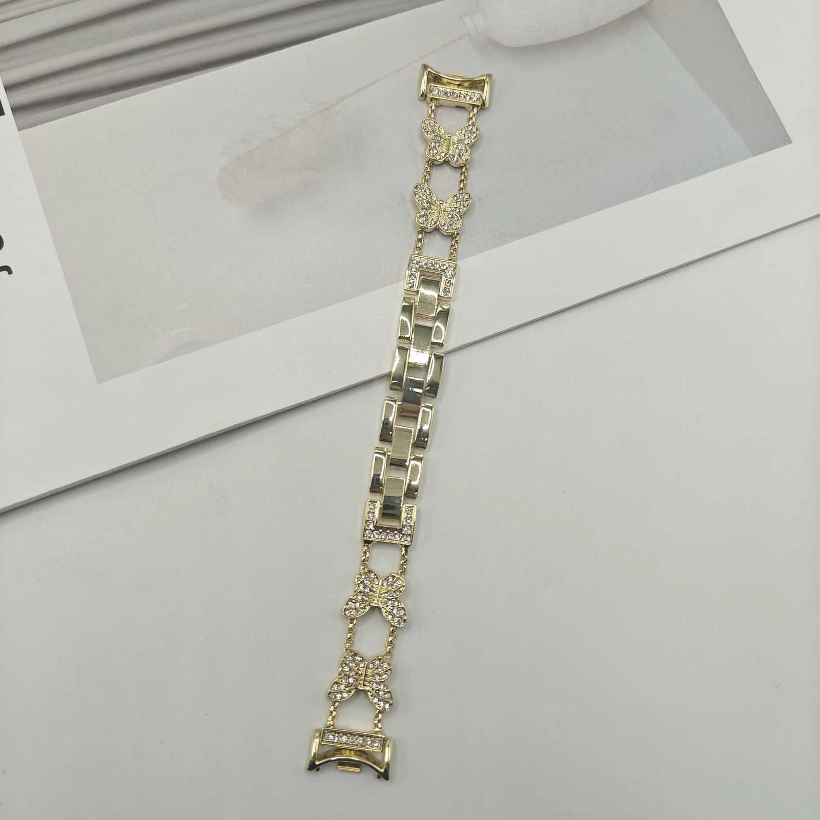 8/9 Small Waist Diamond Buckle Womens Bracelet 8/9 Hand watchband Y250712