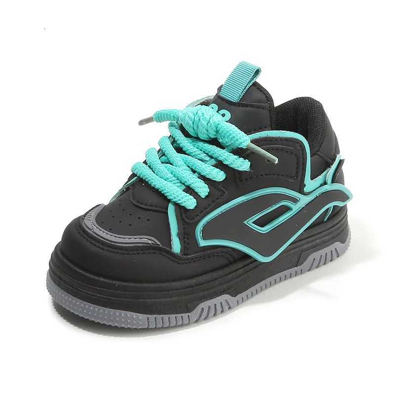 Childrens Sports Shoes Breathable Soft Bottom Casual Board Shoes Boys and Girls Fashion White Shoes Non-slip Baby Bread Shoes XJ250712