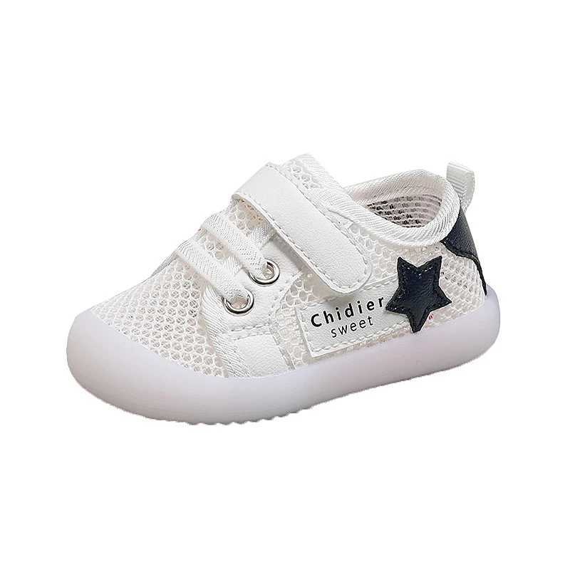 100% Cotton Linen Cotton Linen Cotton Linen Boys Girls Breathable Soft Bottom Casual Shoes Breathable Mesh Anti-slip Wearable Toddler Baby Shoes XJ250