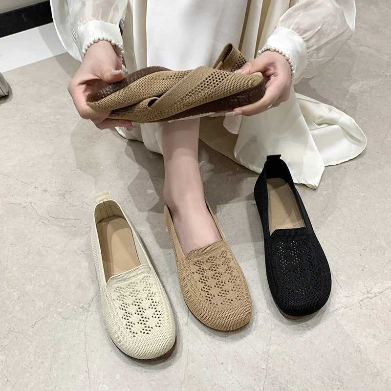 2025 Womens Shoes 2025 Womens Shoes Womens Sneakers Free Shipping Shoes Summer Breathable Knitted Casual Shoes XJ250712