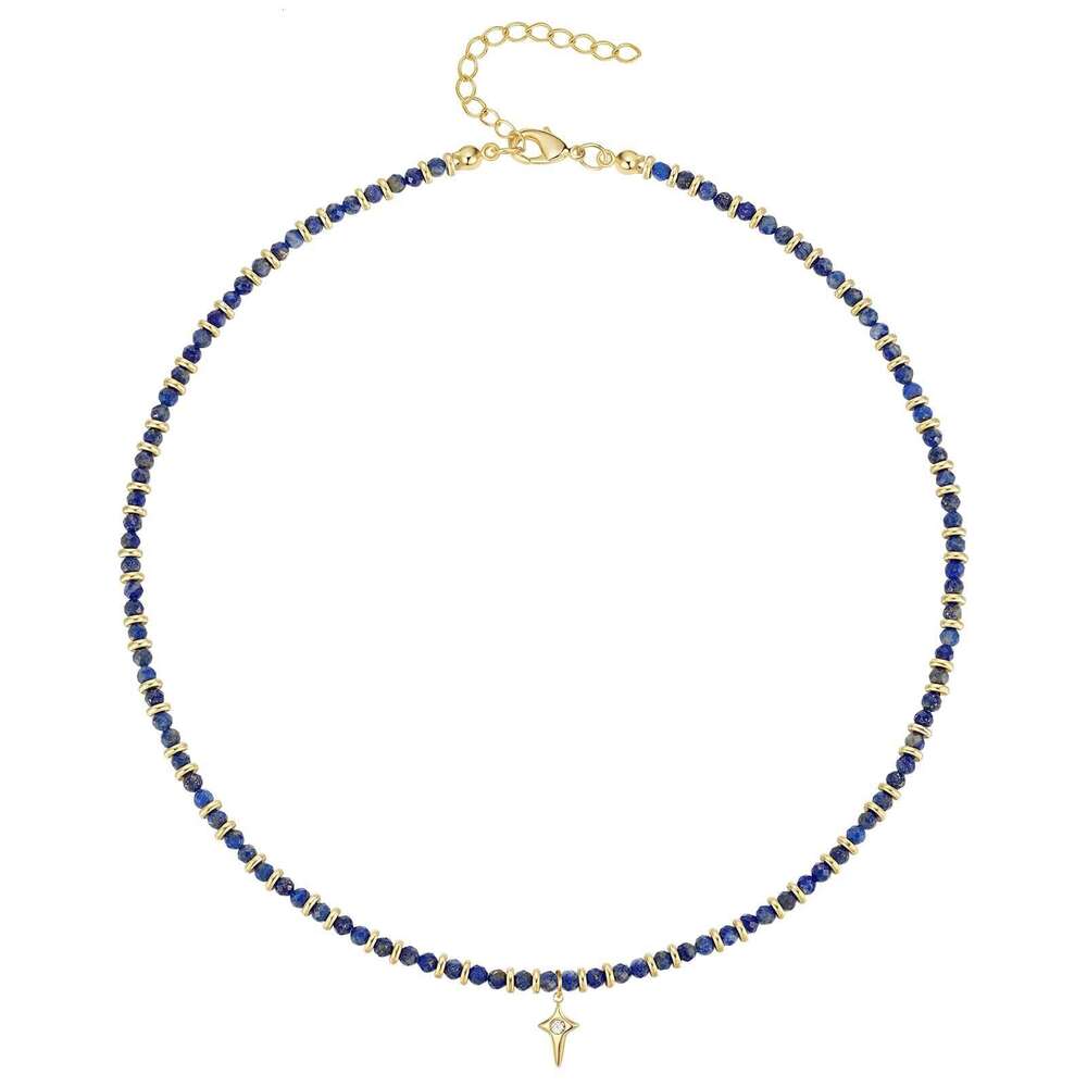 Bohemian Bead Necklace Women Rainbow Pearl 14k Gold Plated Necklace Wedding Jewelry