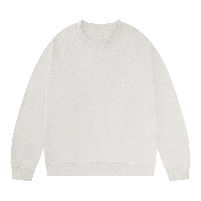 Y6073 Spring and Autumn Pullover Sweatshirt Circle Round Neck Sweatshirt Men's Mid-Neck Long-Sleeved T-Shirt Sweatshirt Autumn and Winter