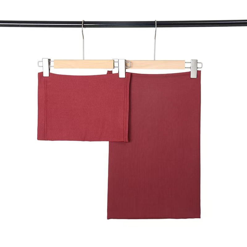 T1192 New Wide-brimmed Cotton Scarf and Hat Combination Middle Eastern Women's Shawl Scarf