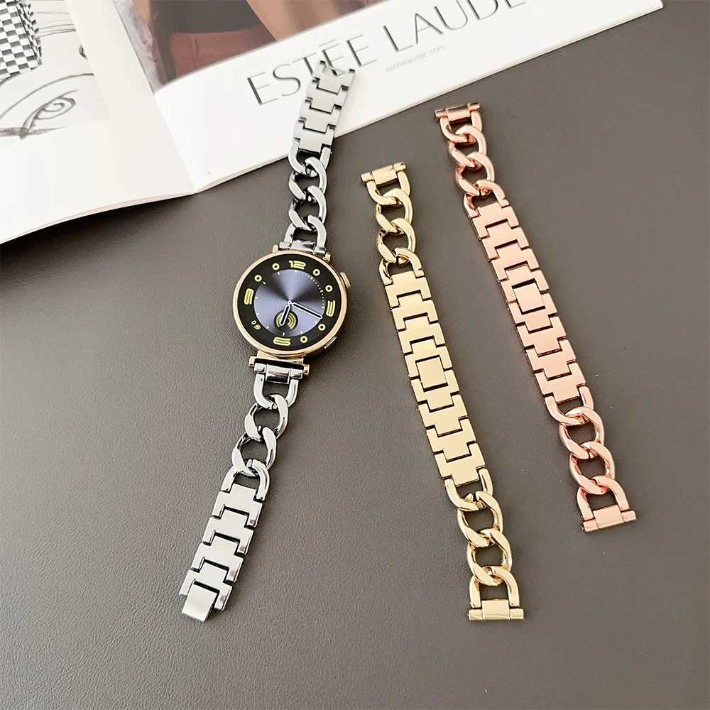 18mm 20mm Bracelet for Huei GT5 Pro 42mm GT4 41mm 46mm Stainless Steel Strap for Samsung Galaxy 7 6 5 4 40mm 44mm Slim Band watchband Y250712