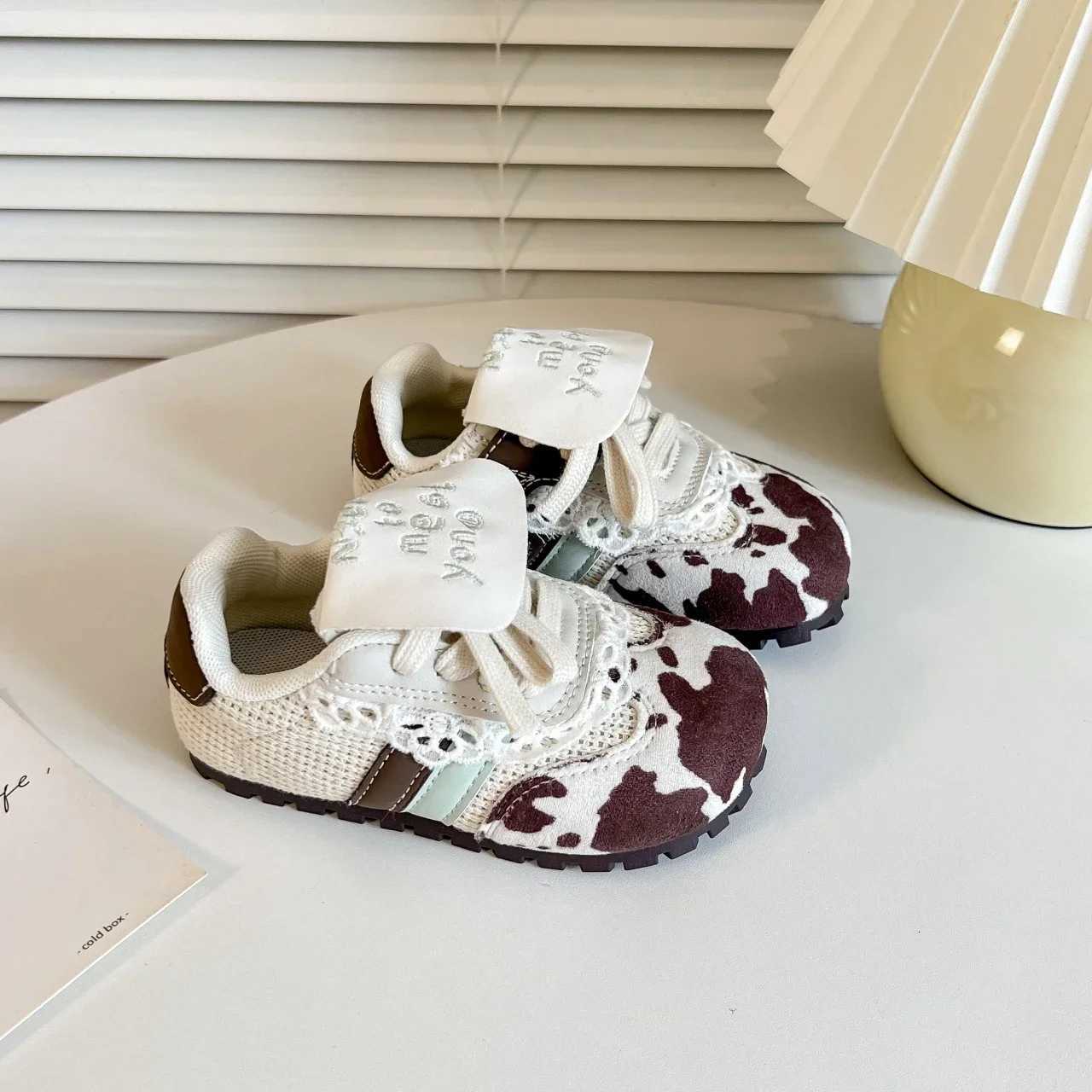 Kids Sports Shoes Round Toes Candy Color 2025 Spring Autumn Girls Casual Shoes Non-slip Soft Sole Children Flats Mesh Breathable XJ250712