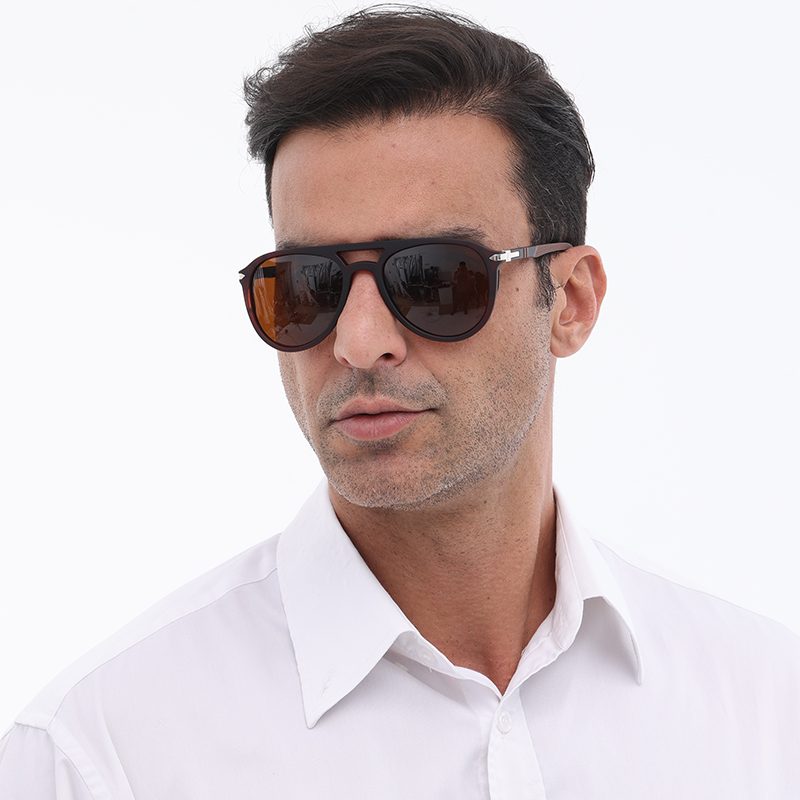 CB Square Polarized Sunglasses Men Fashion Vintage Women Luxury Brand Designer Men's Sun Glasses Driving Fishing UV400 Lenses Eyewear Man