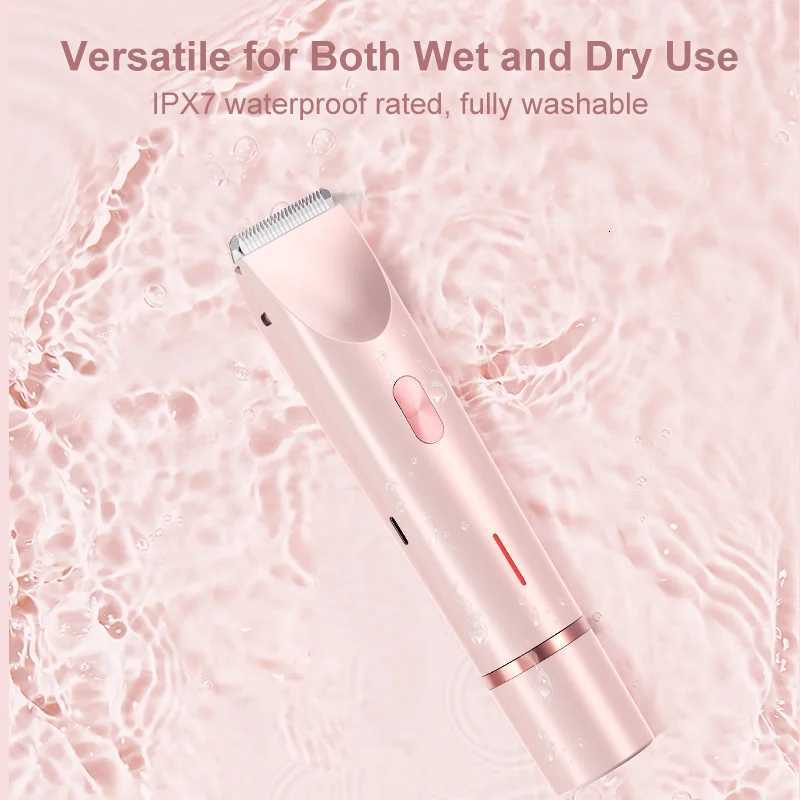 Electric Shaver Private Area Shaving Dev Mens and Wens Shaving Dev Fl Body Water Washing Dry and Wet Dual-use Dev G250712