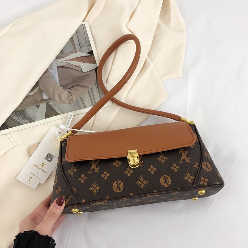 Shoulder Crossbody Purse Designer Printed Underarm Shoulder Bag Is A Casual One Shoulder Female Bag