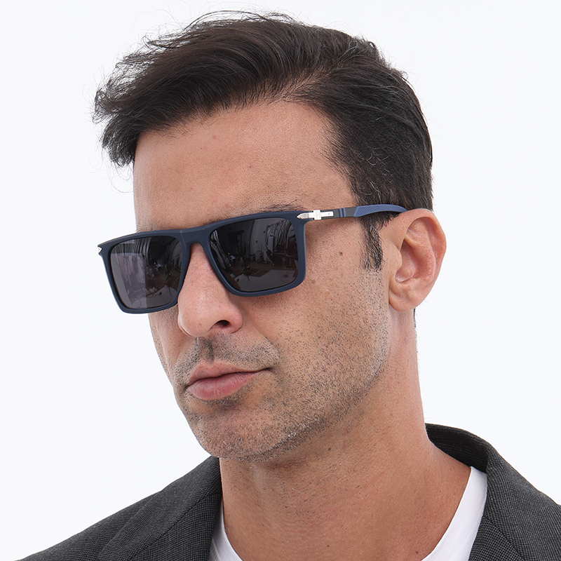 CB Square Polarized Sunglasses Men Fashion Vintage Women Luxury Brand Designer Men's Sun Glasses Driving Fishing UV400 Lenses Eyewear Man