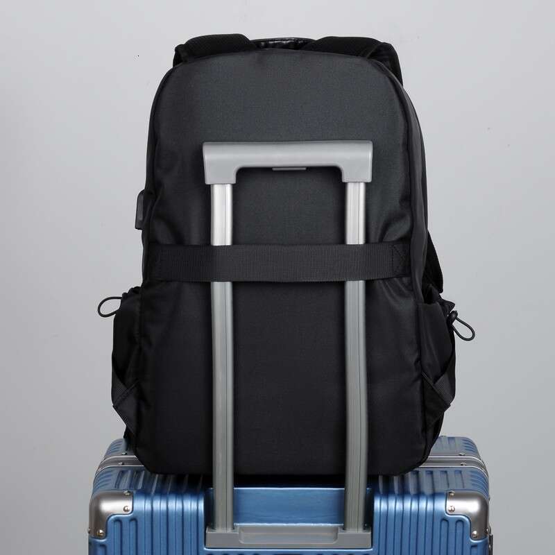 Men's Business Casual Computer Bag USB Charging Travel Student Backpack
