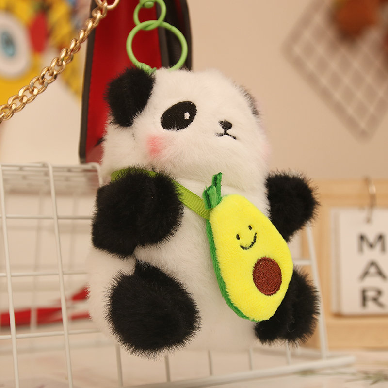 Cute Character Plushie Pendant Charm Ideal Accessory for Luggage