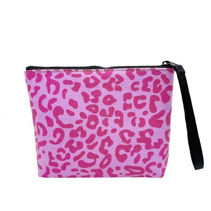 SAINT BARTH autumn and winter new handbag womens Clutch Bag leopard print canvas diving handbag