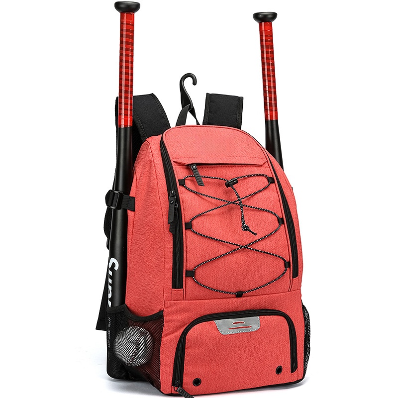 Outdoor bags men baseball backpack sports bag large capacity multifunctional breathable waterproof backpacks separate shoe compartment casual travel p