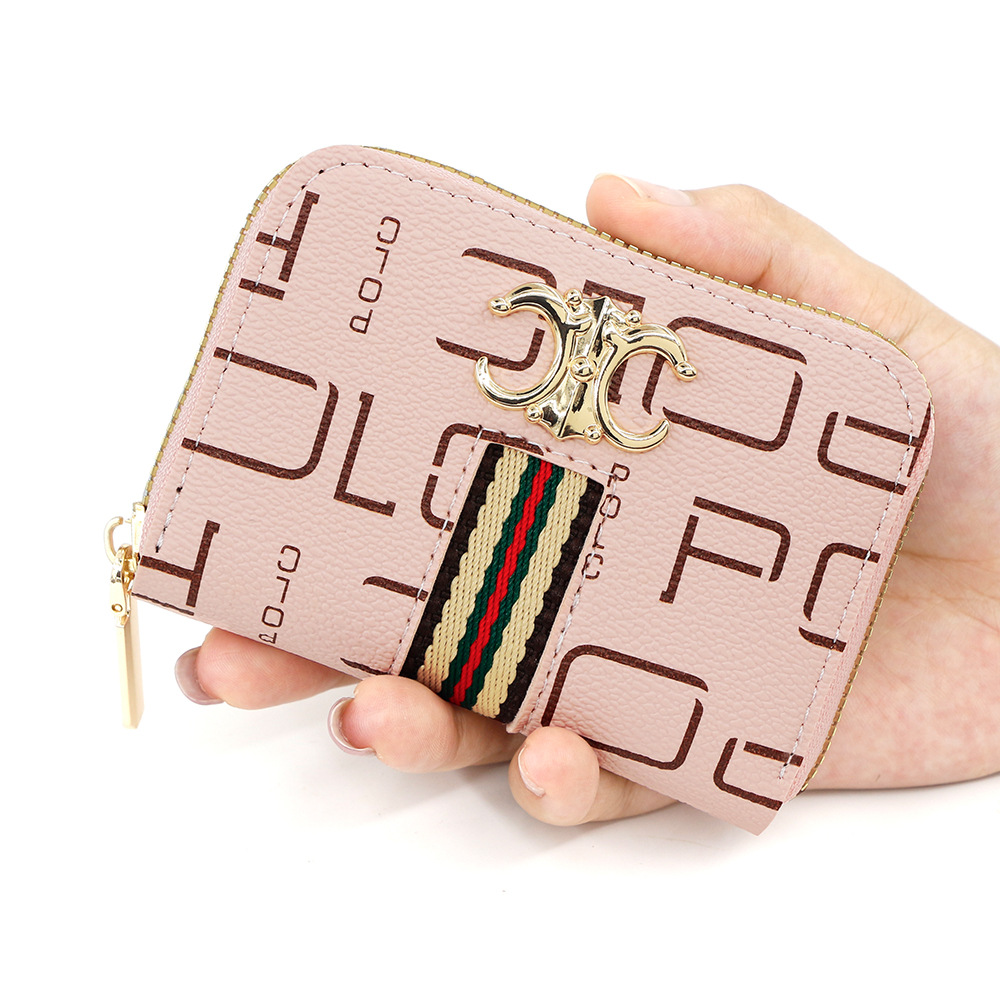 2025 Designer Wallet Women's Accordion Zip Card Case - Spacious Fashion Print Organizer, Multi Slot & Coin Pocket Ladies Wallet Insert Free Shipp