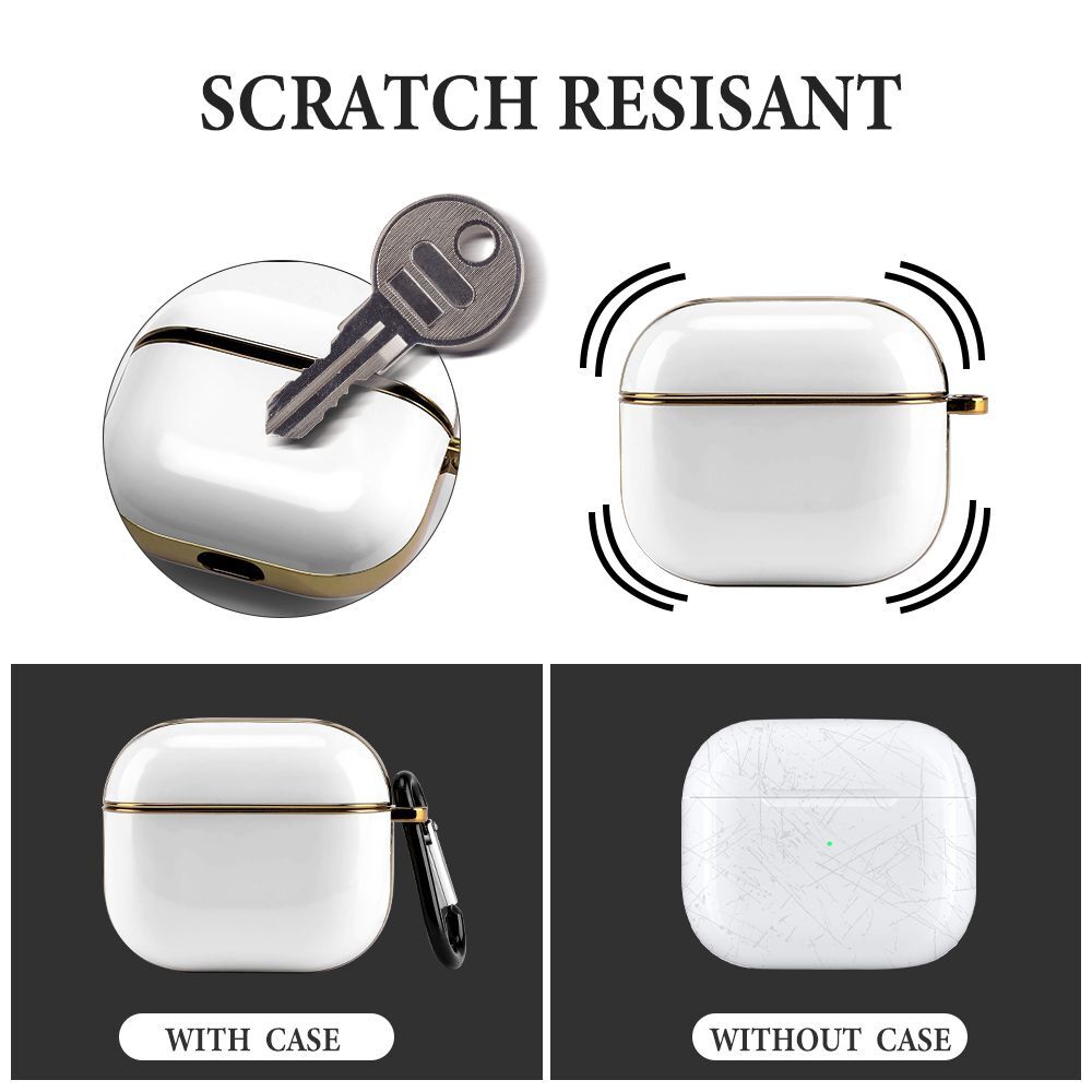 ddmythur Apple Earphone Accessories Headset AirPods 3 Cover Case earphones Pattern shell plaid pattern on an apple airpods airpod case