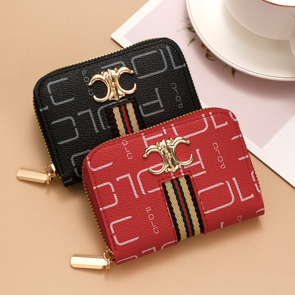2025 Designer Wallet Women's Accordion Zip Card Case - Spacious Fashion Print Organizer, Multi Slot & Coin Pocket Ladies Wallet Insert Free Shipp
