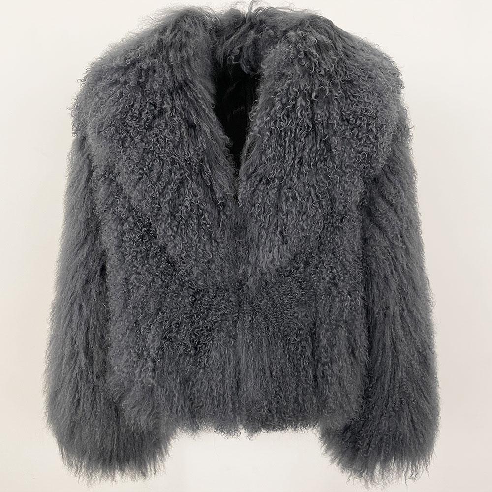 OFTBUY Natural Mongolia Sheep Fur Coat Women 2025 New Winter Thick Jacket Fashion Real Fur Outerwear Female Hair Clothing Lady