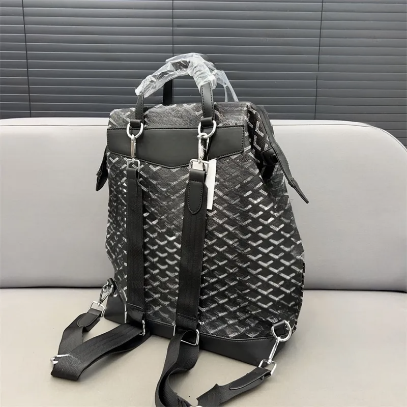 2025 Designer Bag Fashion Casual Backpack Cisalpin large capacity presbyopia backpack laptop bag dog tooth printing Travel bags 123