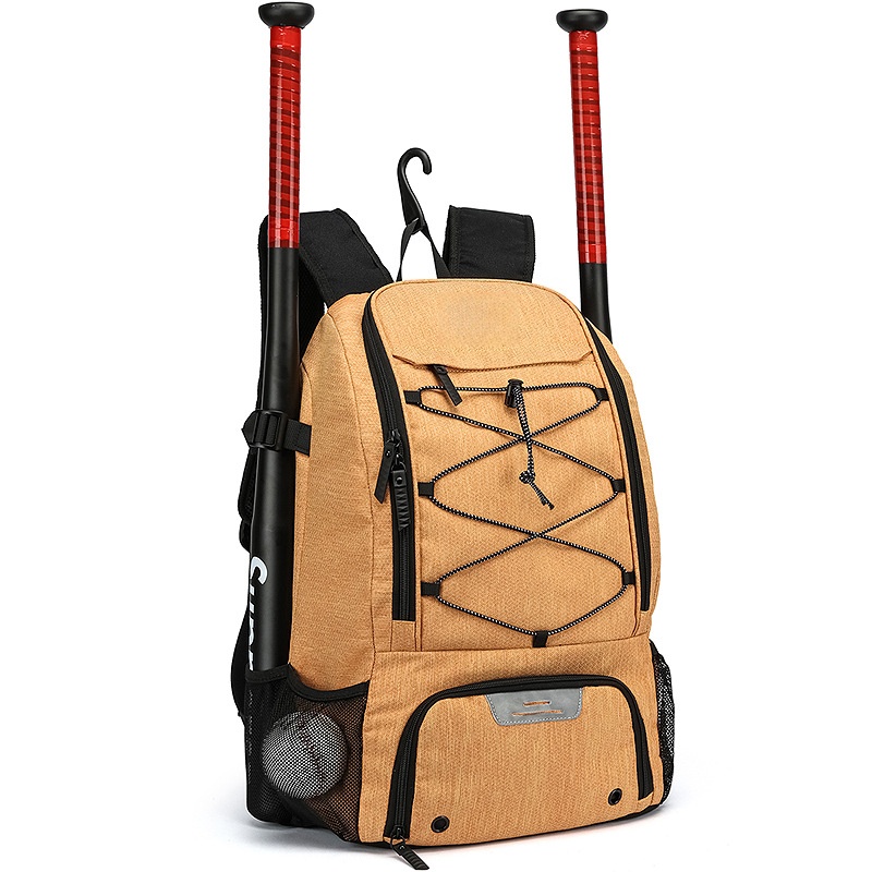 Outdoor bags men baseball backpack sports bag large capacity multifunctional breathable waterproof backpacks separate shoe compartment casual travel p