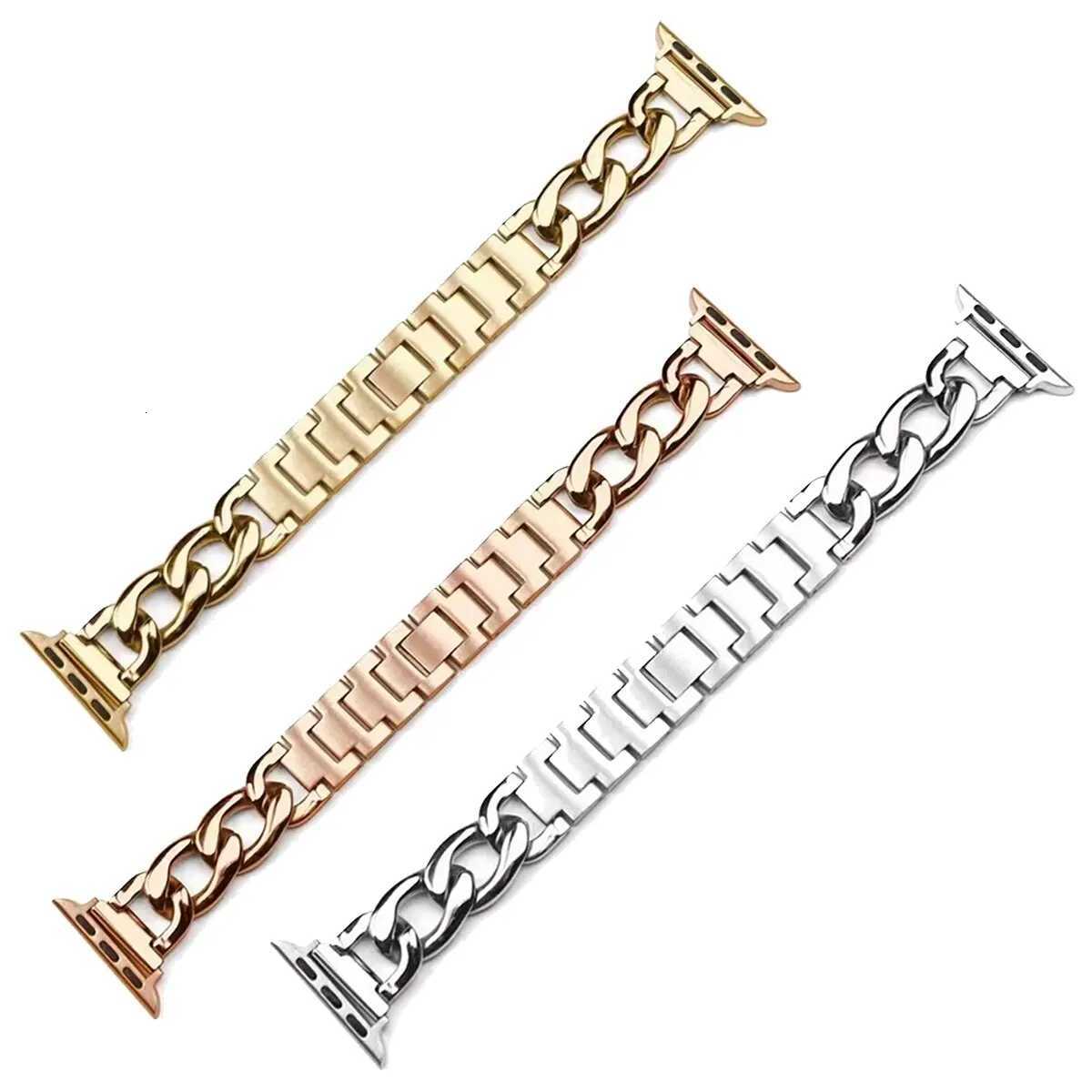 Stainless Steel Strap For ple 6 4 SE 7 Band 44mm 42mm 45mm 38/41 For ple Series 5 40mm Strap Band Bracelet Belt watchband Y250712