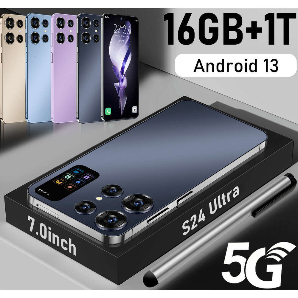A4 I15 I16 5G S24 Ultra Smartphone 7.0 Inch 16+1T Android Phone Shenzhen (Jin)