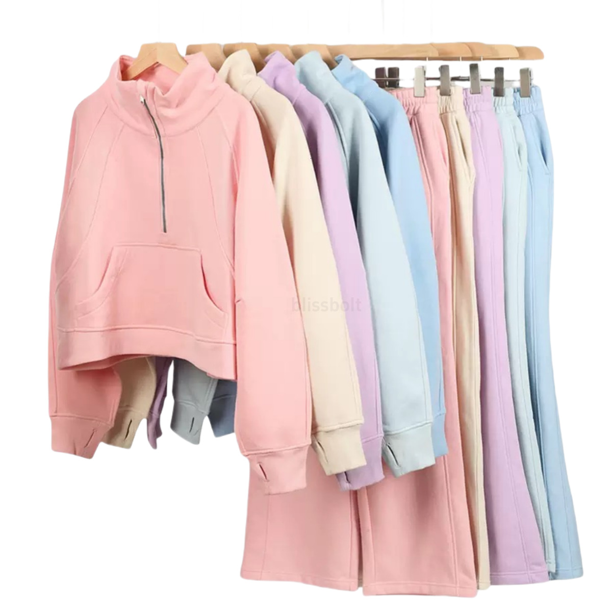 Womens Hoodie set Yoga Suit Designer Hooded Sweatshirt Gym Sportswear Outdoor Jogging Hoody Thick Long-sleeved Luluitys Lemonize jacket Luluitys Lemonize Sets