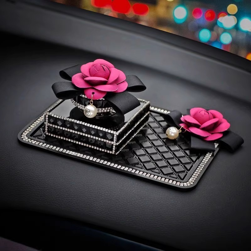 Car Interior Accessories Set Gear Shift Handbrake Cover Seatbelt Shoulder Pad Handle Cover Rearview Mirror Cover 250711