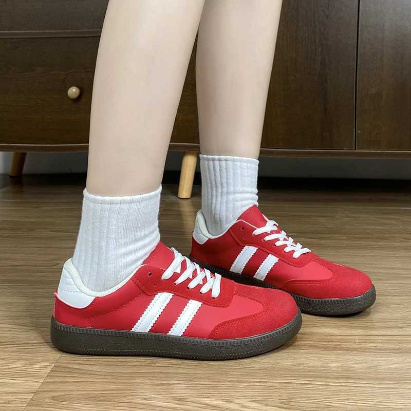 2025 womens sneakers fi spring and summer fi casual flat shoes new lace-up walking shoes comfortable vulcanized shoesXJ250712
