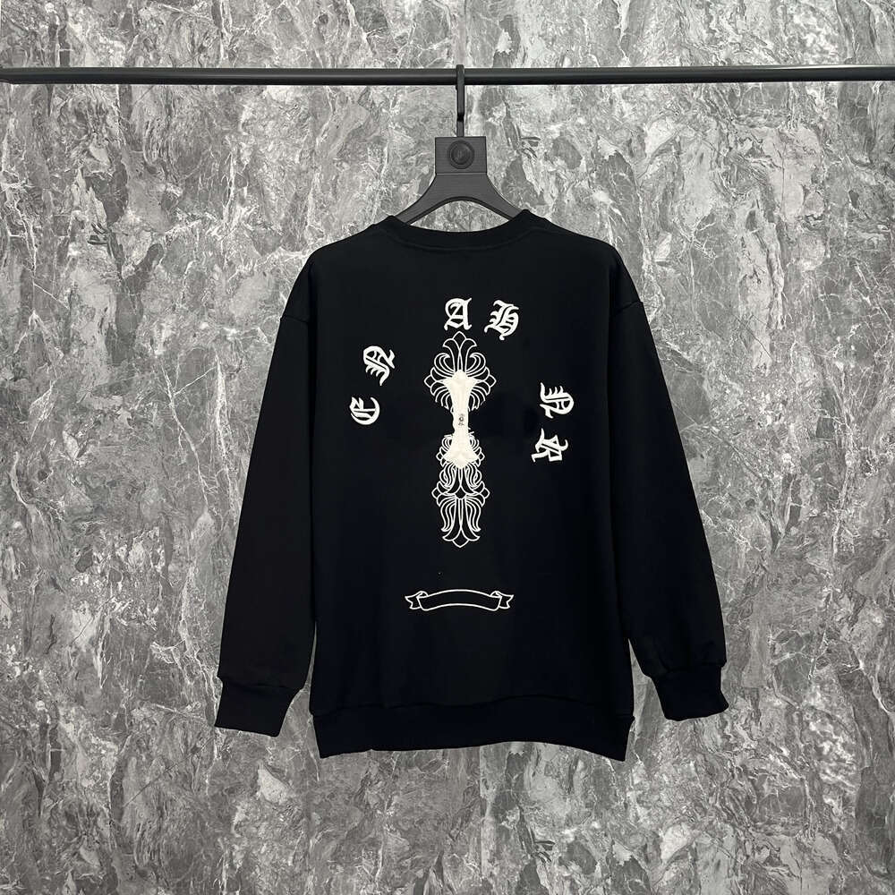 Chrome Mens Hoodies Hip Hop Long-Sleeved Cross T-Shirt Designer Jacket Graphic Womens Coat Hipster Hooded Sanskrit Sweatshirts Vintage Horseshoe Tracksuits 031