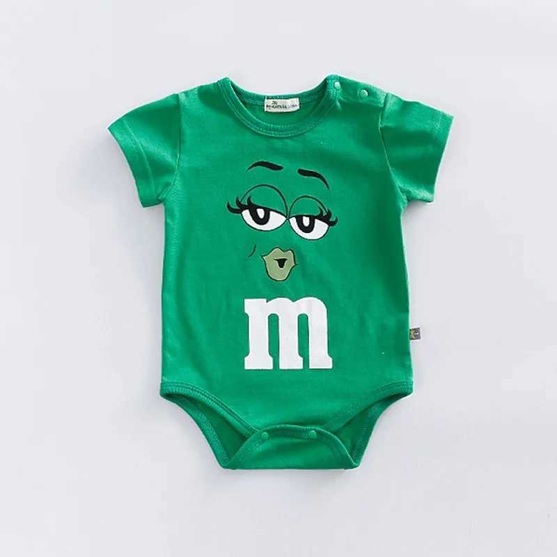 0-24months Baby Clothes Summer Short-sleeved Triangle Climbing Clothes Romper Toddler Costume Cotton Bodysuits Infant Jumpsuit W250712