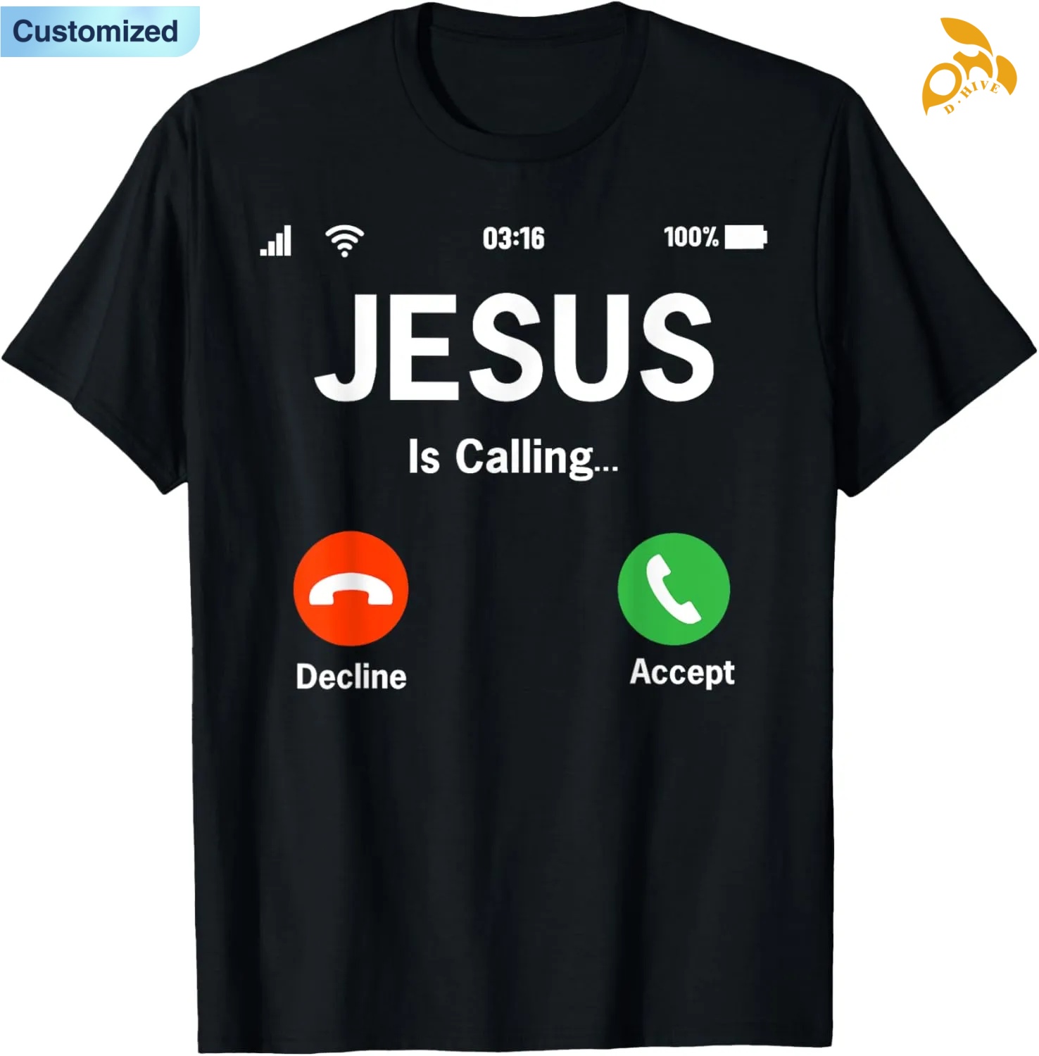 Free shipping for Men's T-Shirtship Jesus Is Calling I Jesus T Shirt 63 99 high quality many code number options attractive popular
