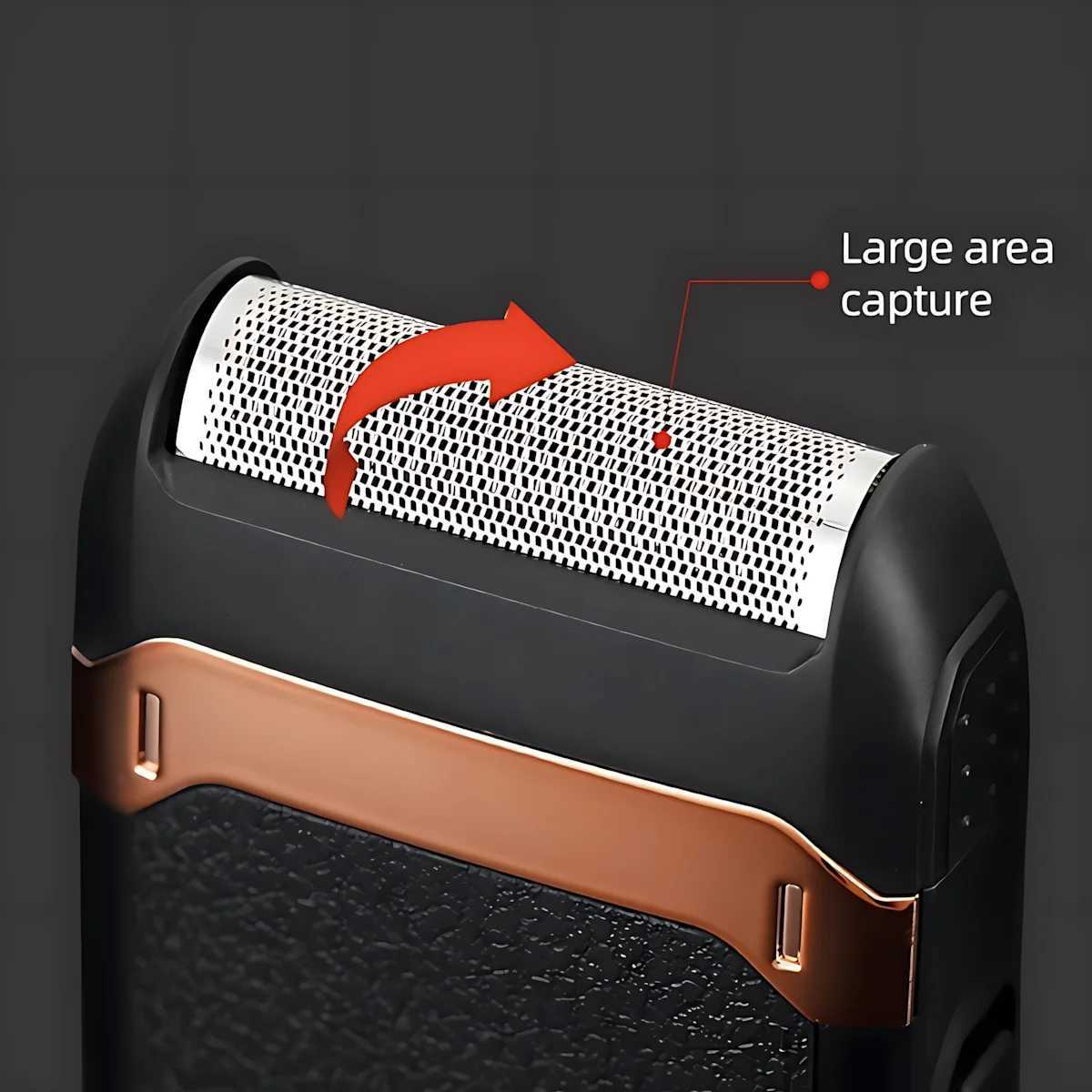 Beard Shaver Electric Sideburns Trimmer For Men With Nail Clipper Cutter Rechargeable Lithium Battery G250712