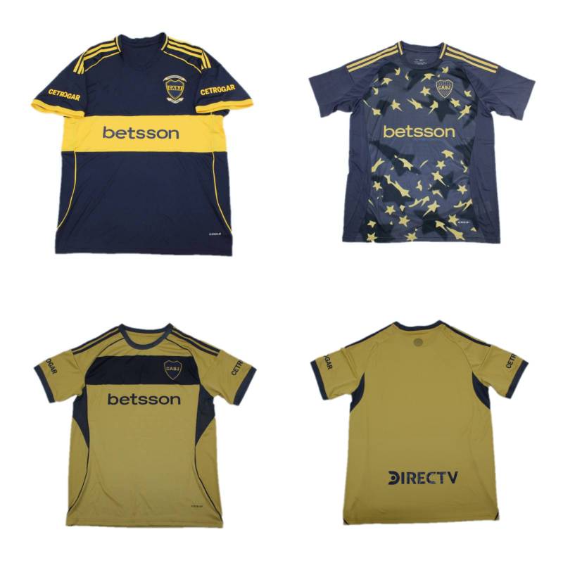 2025/26 Boca Juniors CAVANI Soccer Jersey 2026 MEDEL MARCOS ROJO ZEBALLOS Uniform Men MERENTIEL ADVINCULA ZENON MEDINA GIMENEZ Football Shirt Kids kit