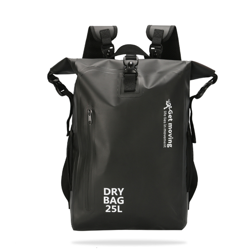 25L Waterproof Dry Bag Swimming Backpack Rucksack Pack Water Floating Sack Sport Canoe Kayaking Rafting Boating River Trekking w250703