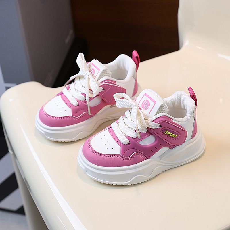 Toddler 2025 Spring Autumn New Kids Sports Shoes for Girls Fashion Soft Sole Anti-slippery Versatile Chic School Boys Running Shoes Sizes US5.5C-US12.