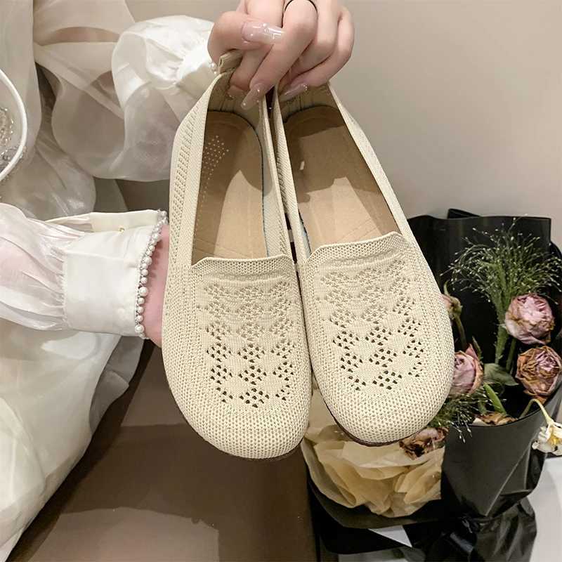 2025 Womens Shoes 2025 Womens Shoes Womens Sneakers Free Shipping Shoes Summer Breathable Knitted Casual Shoes XJ250712