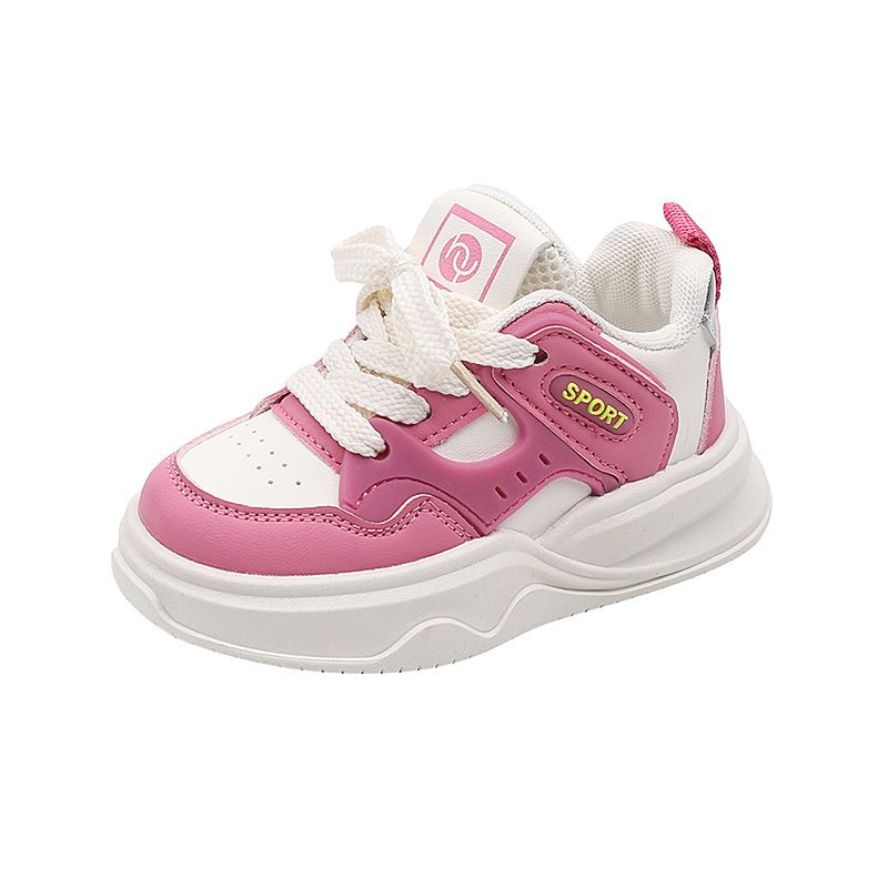 Toddler 2025 Spring Autumn New Kids Sports Shoes for Girls Fashion Soft Sole Anti-slippery Versatile Chic School Boys Running Shoes Sizes US5.5C-US12.
