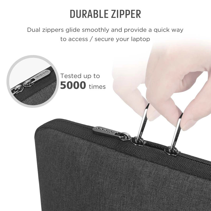 NIDOO Waterproof Laptop Sleeve Bag 13 14 156 Inch Cover For Air Pro M1 Notebook Computer Case Accessory 250703