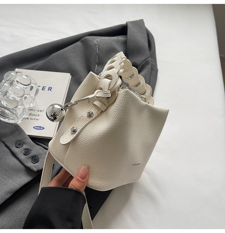 Fashionable Bucket Summer New Trend All Go With Lady Cross Body Small One Shoulder Bag